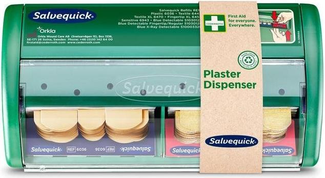 Actual product image Salvequick Plaster dispenser (1x)