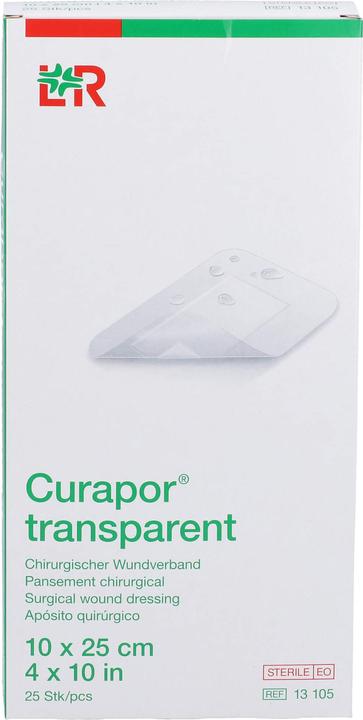Produktbild Curapor Wundverband 10x25cm transparent (1 x)