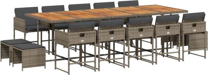 Produktbild vidaXL Garten Essgruppe (275 x 106 x 73 cm)