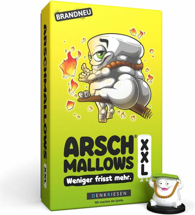 Produktbild Denkriesen Arschmallows® - "Weniger Frisst Mehr" XXL (Deutsch)