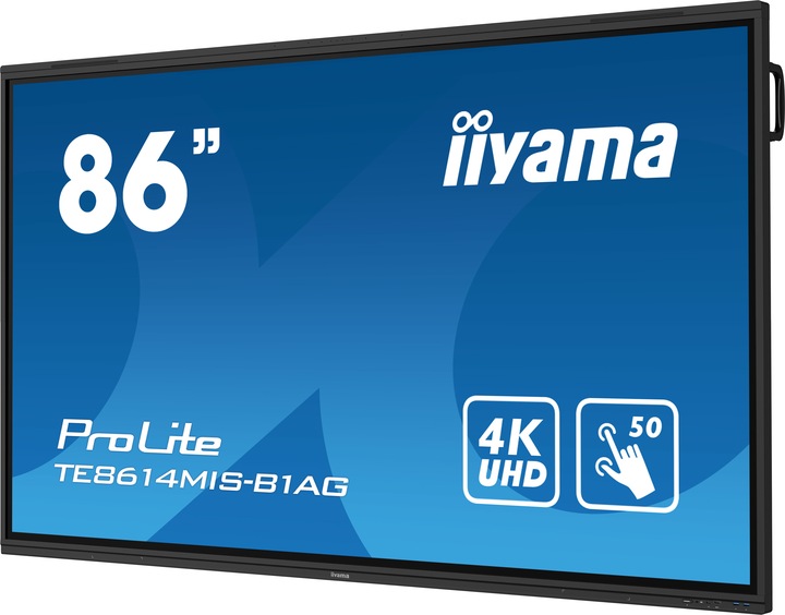 Actual product image iiyama ProLite TE8614MIS-B1AG (3840 x 2160 Pixels, 85.60")