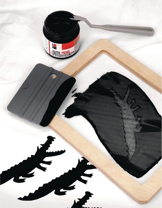 Immagine prodotto Marabu Serigrafia Set di stampa serigrafica Serigrafia (Multicolore, 100 ml)