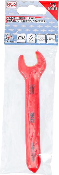 Actual product image BGS VDE Single Open End Spanner | 13 mm (13 mm)
