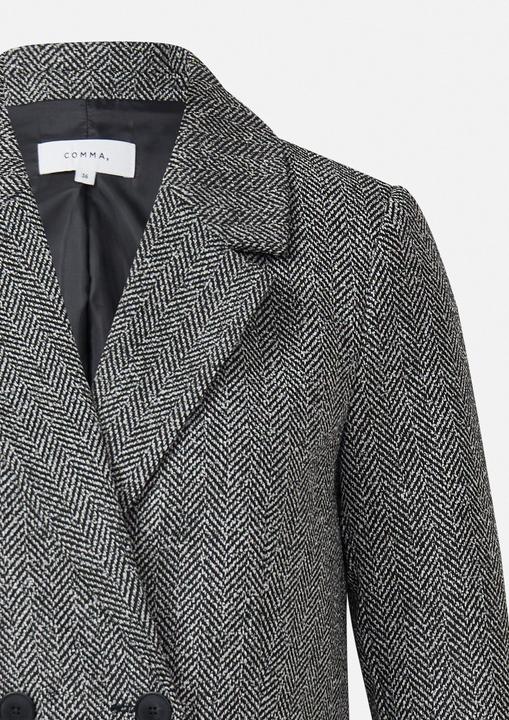 Immagine prodotto Comma Indoor-Blazer Verkürzter Herringbone-Blazer (40)