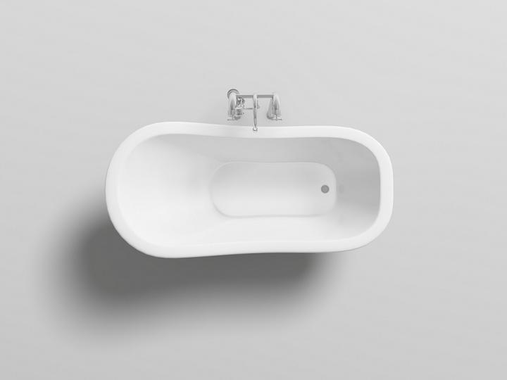 Produktbild Jet-Line Design Badewanne QUEEN 170x80 cm (170 cm, 80 cm)