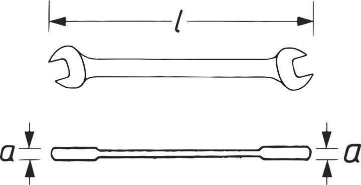 Immagine prodotto Vigor Chiave A Doppio Taglio Sw 6x7