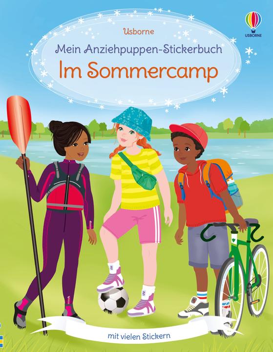 Produktbild Mein Anziehpuppen-Stickerbuch: Im Sommercamp (225 Sticker)
