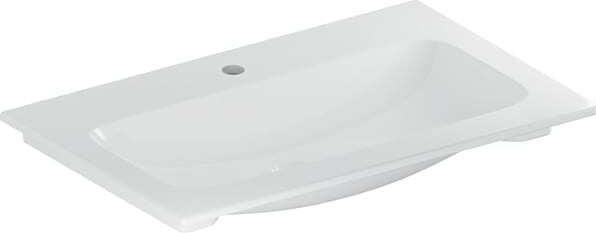 Produktbild Geberit iCon lavabo pour meubles, 1 trou pour robinet, sans trop-plein, 750x480mm, 501.844.00.1 (480 mm, 750 mm)
