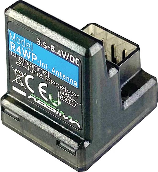 Absima 4-Channel Receiver R4WP-V2 2.4GHz (for CR4S-V2)