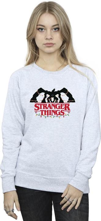 Produktbild Netflix Stranger Things Demogorgon Christmas Lights Sweatshirt (M)
