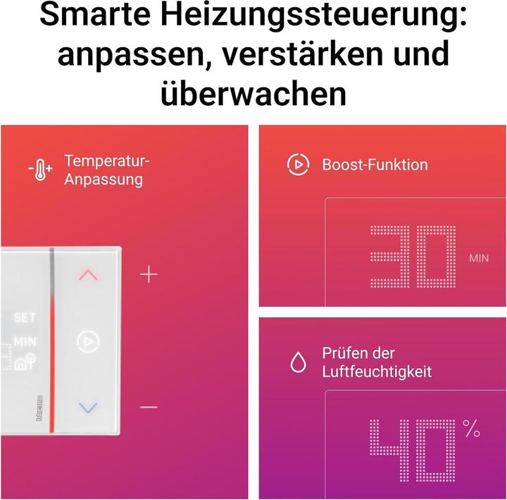 Produktbild Legrand Raumthermostat Bticino Smarther 2 Weiss