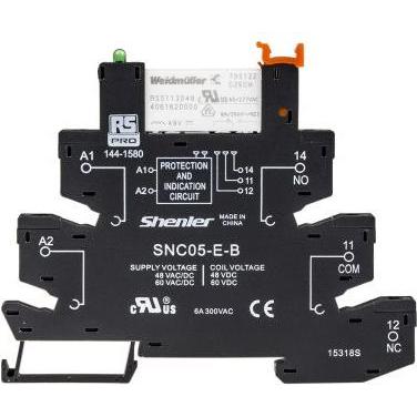 Rs Pro Interface Relay Module Screw 48Vacdc, Relais