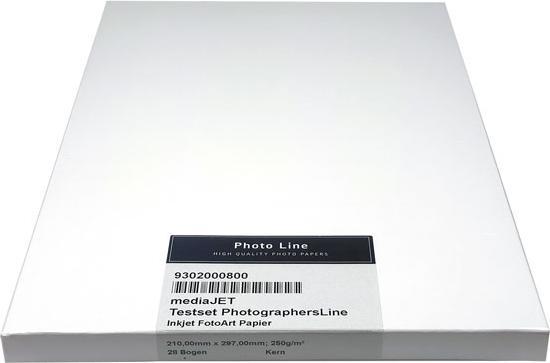 Actual product image Mediajet Test set Photo Line A4 24 sheets (A4, 24 x)