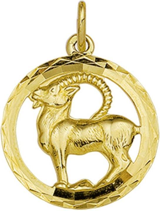 Marie Celeste Anhänger Konstellation Capricorn Diamanted - Gold (Gelbgold 18K 750)