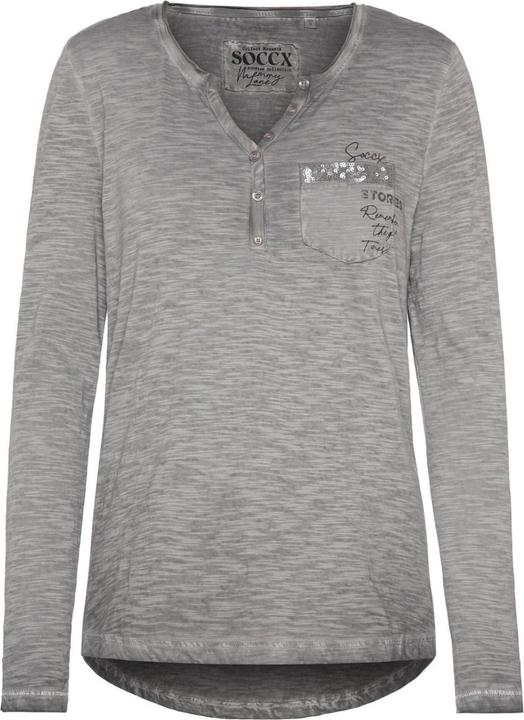 Immagine prodotto Soccx Longsleeve MEMORY LANE Langarmshirt (XS)