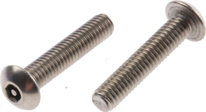 Produktbild RS PRO Schrauben Ribe-CS A2 M4x20mm