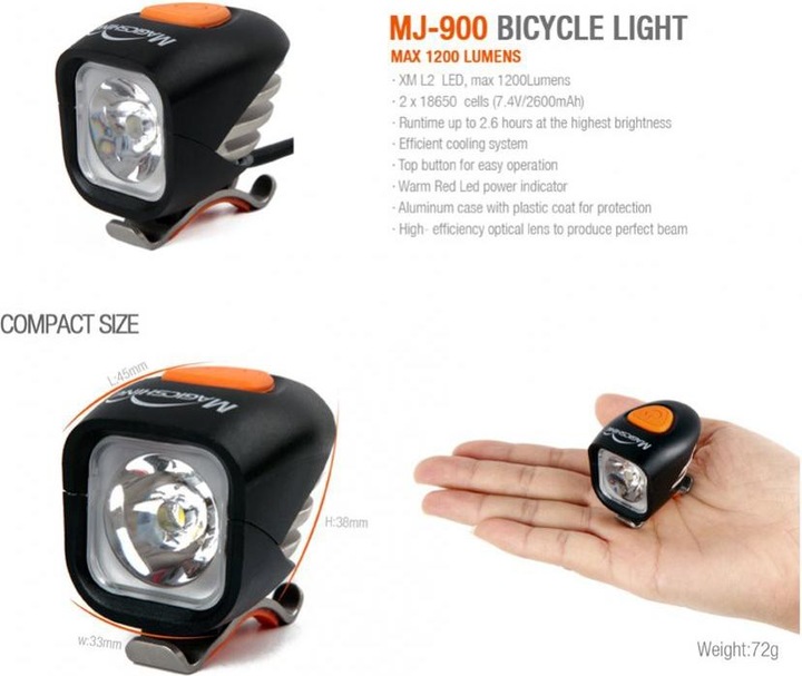 Produktbild Magicshine Mj-900 (1200 lm)
