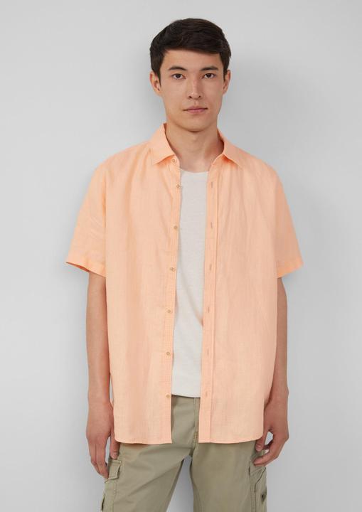 Produktbild S.Oliver Hemd Regular Fit: Leichtes Kurzarmhemd aus 100% Leinen (M)