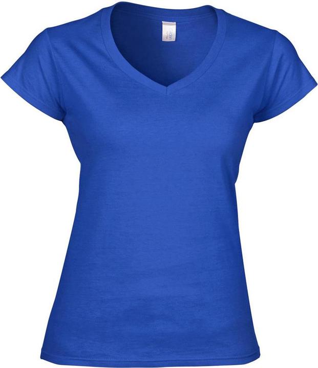 Actual product image Gildan Ladies Soft Style Short Sleeve V-Neck T-Shirt (XL)