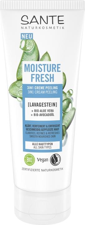Sante Creme Peeling 3in1 Feuchtigkeit (Reinigungspeeling, 100 ml)