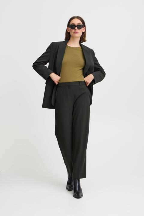 Actual product image B.young BYDANTA WIDE LEG PANTS 2 CROPPED 20815027 (46)