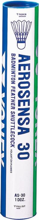 Actual product image Yonex Aerosensa 30 Feather Shuttlecock (Pack of 12)