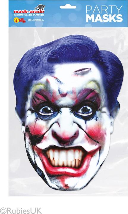 FIESTAS GUIRCA Clown-Latexmaske Mit Lächeln & Ohren – Einheitsgröße Für Karneval & Halloween