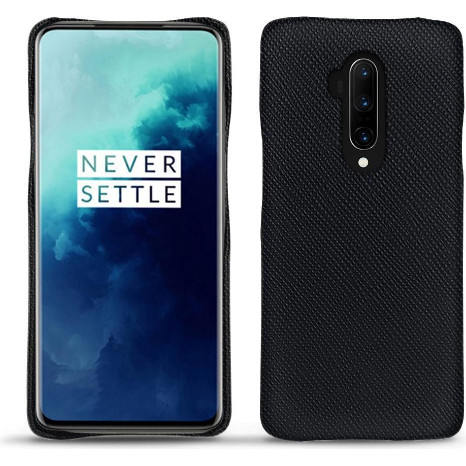 Noreve Lederschutzhülle (OnePlus 7T Pro), Smartphone Hülle, Schwarz