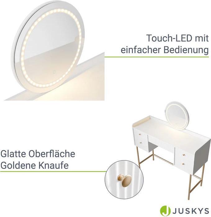 Image du produit Juskys Samira (115 x 40 x 137 cm)
