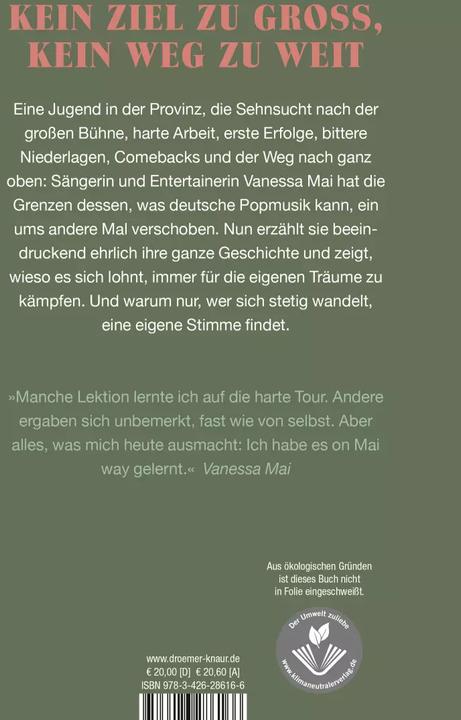 Produktbild I Do It Mai Way (Deutsch, Vanessa Mai, 2022)