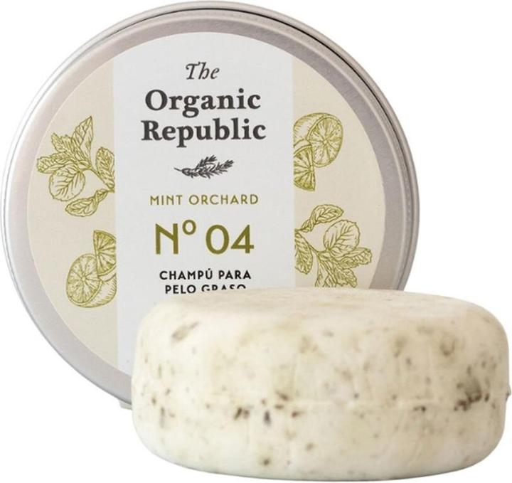 Actual product image The Organic Republic Solid Shampoo for Oily Hair 70g (100 ml, Solid shampoo, 70 g)