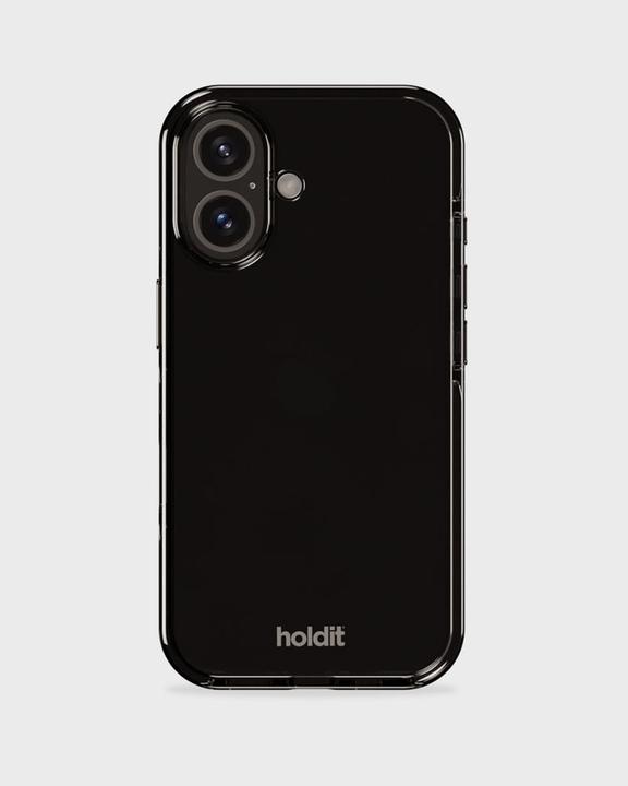 Image du produit Holdit Seethru Case iPhone 16 Black (Apple iPhone 16)