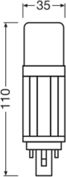 Immagine prodotto Osram Dulux D (G24d, 5.50 W, 700 lm, 1 x, E)