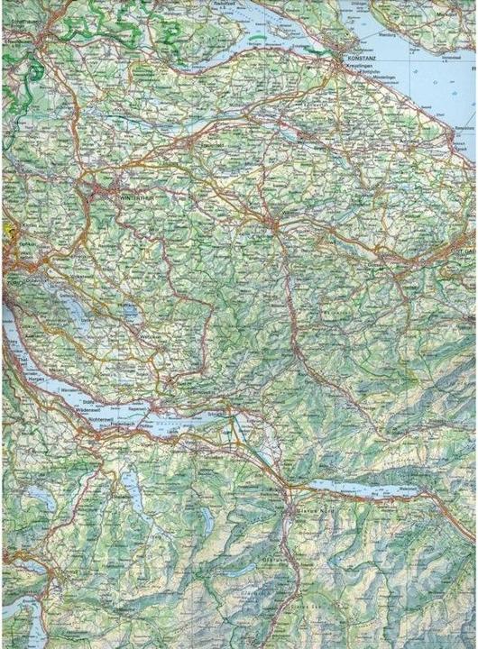 Immagine prodotto Mappa generale della Svizzera 300000