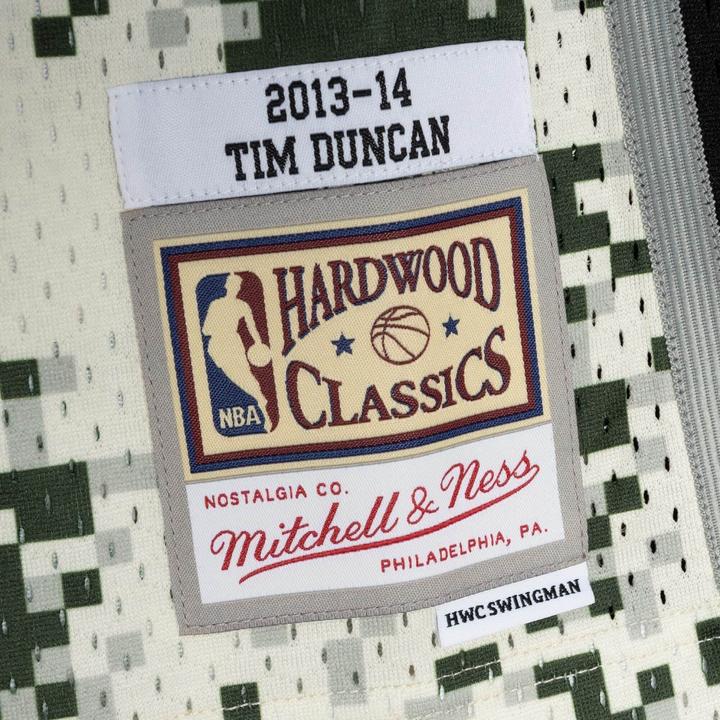Actual product image Mitchell & Ness Swingman Mesh Jersey San Antonio Spurs 2013 Tim Duncan - M (M)
