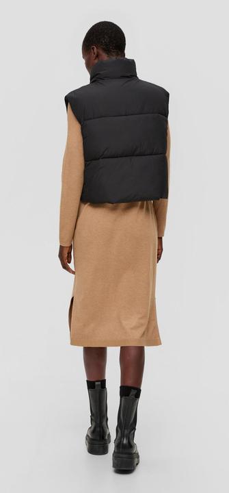 Produktbild S.Oliver Outdoor-Weste Wattierte Steppweste mit Stehkragen (42)