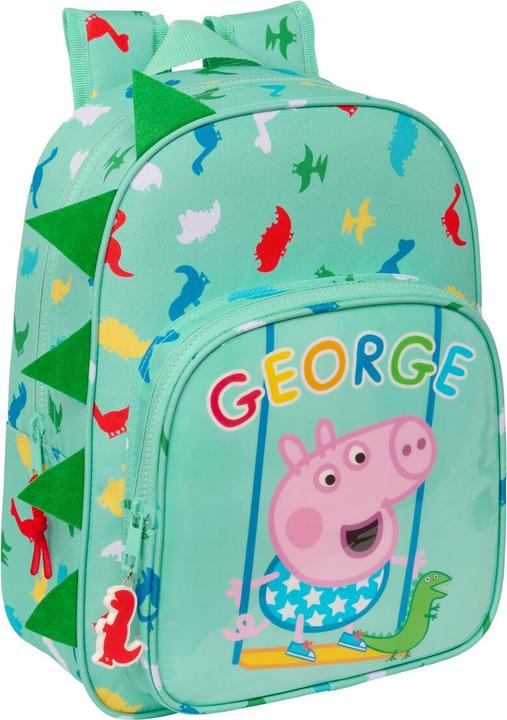 Immagine prodotto Peppa Pig Zaino scuola George Mint 26 x 34 x 11 cm