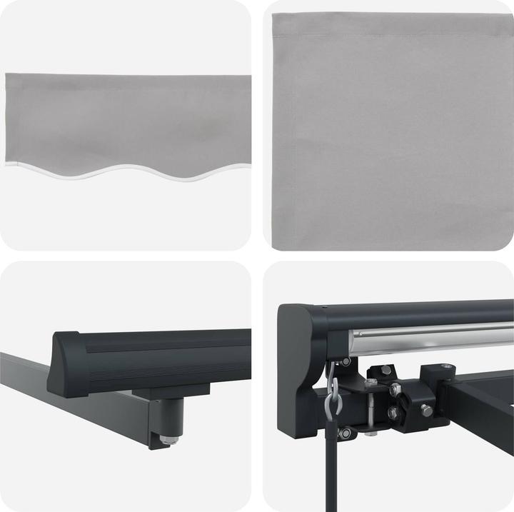 Actual product image vidaXL Einziehbare Markise (2.50 m)