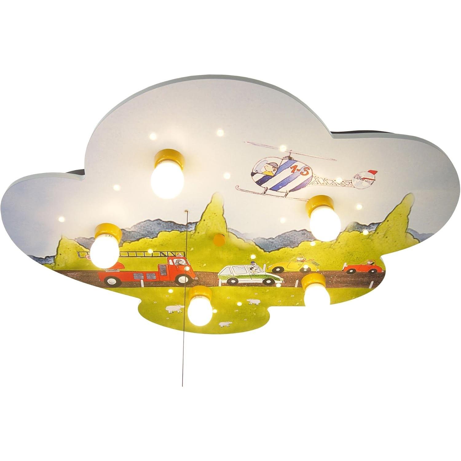 Niermann Stand By Multicolore Lampada Bambini, Lampada Da Soffitto Niermann Standby