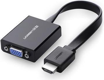 Produktbild Ugreen 40248 video cable adapter HDMI Black (VGA)