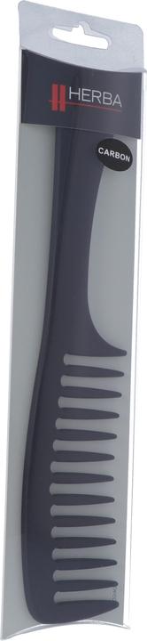 Actual product image Herba Carbon handle comb