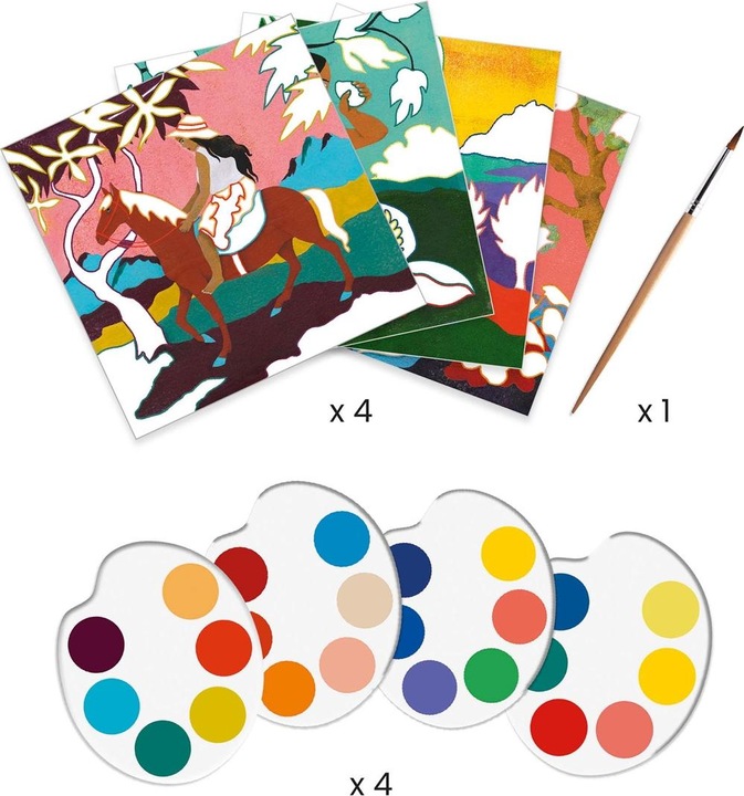 Actual product image Djeco Inspired by Polynesia