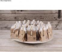 Actual product image Rayher Round head clothespin