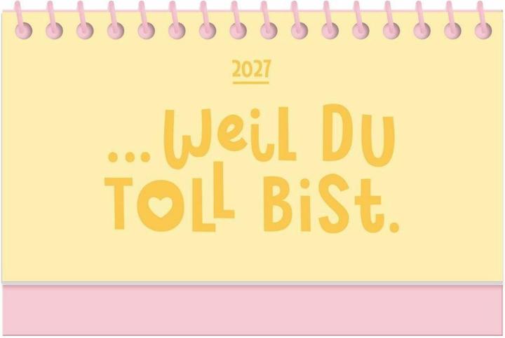 Produktbild Mini-Kalender Colour Up 2027 Weil du toll bist