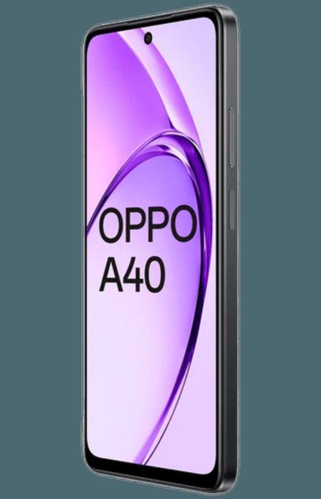 Productafbeelding OPPO A40 (128 GB, Sprankelend zwart, 6.67", Dubbele SIM, 50 Mpx, 4G)