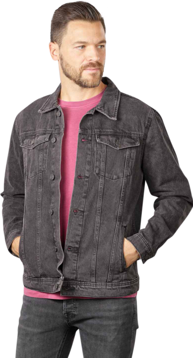 Actual product image Jack & Jones Jean Jacket Black Denim (XXL)