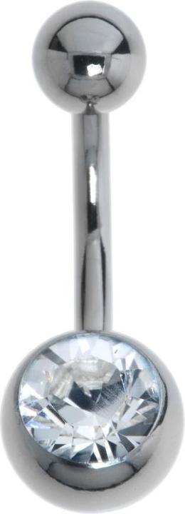 Immagine prodotto Bijouteria Piercing ventre (Vetro (di orologio), Titanio)