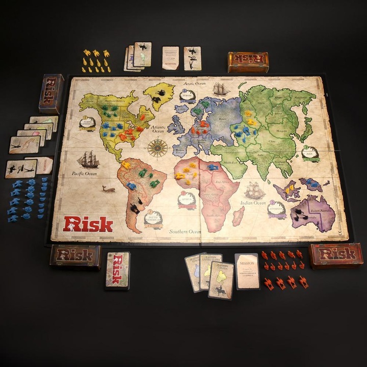 Productafbeelding Hasbro Gaming Risk Bordspel Oorlog (Fins)