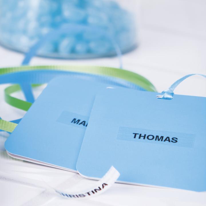 Produktbild Dymo Schriftband LetraTag (1.20 cm, Schwarz)