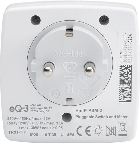 Produktbild Homematic IP 3er-Set Schalt-/Mess-Steckdose